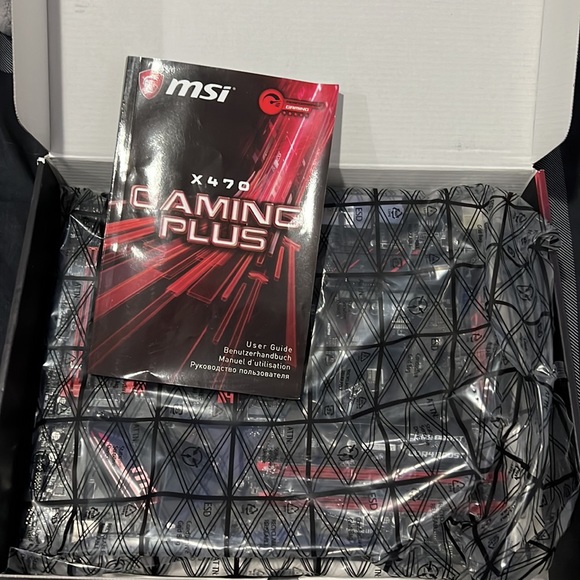 MSI Motherboard- Gaming Plus x470 - Picture 3 of 4